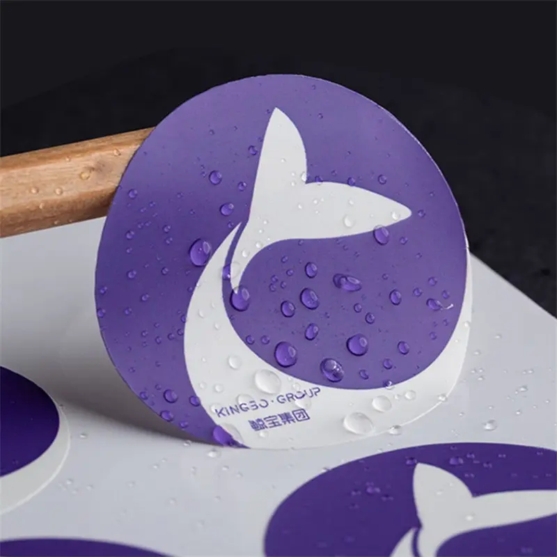 Custom Design PP Synthetic Paper Waterproof Labels
