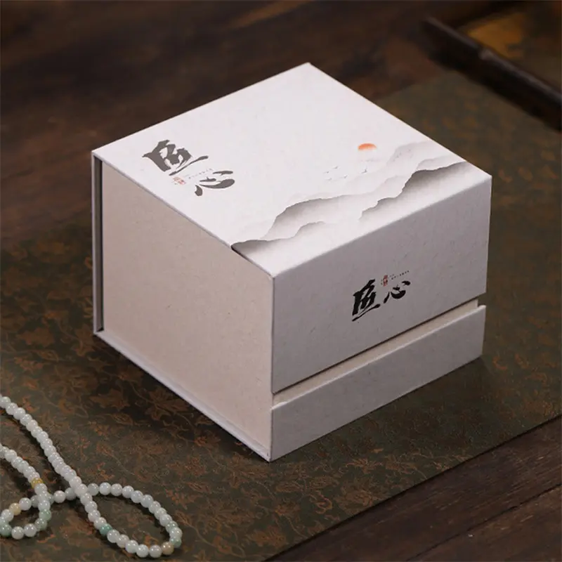 Custom Customized Book Type Rigid Magnetic Cardboard Gift Boxes Square With Inner Support Supplier, Factory