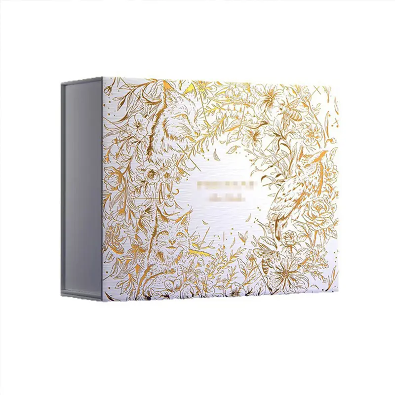 Custom Customized Specialty Paper Stamping Book Type Foldable Magnetic Box Factory, Factories