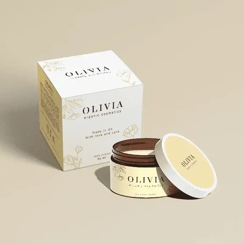 Custom Customized White Card Inserts Personalized Candle Boxes Supplier, Factories
