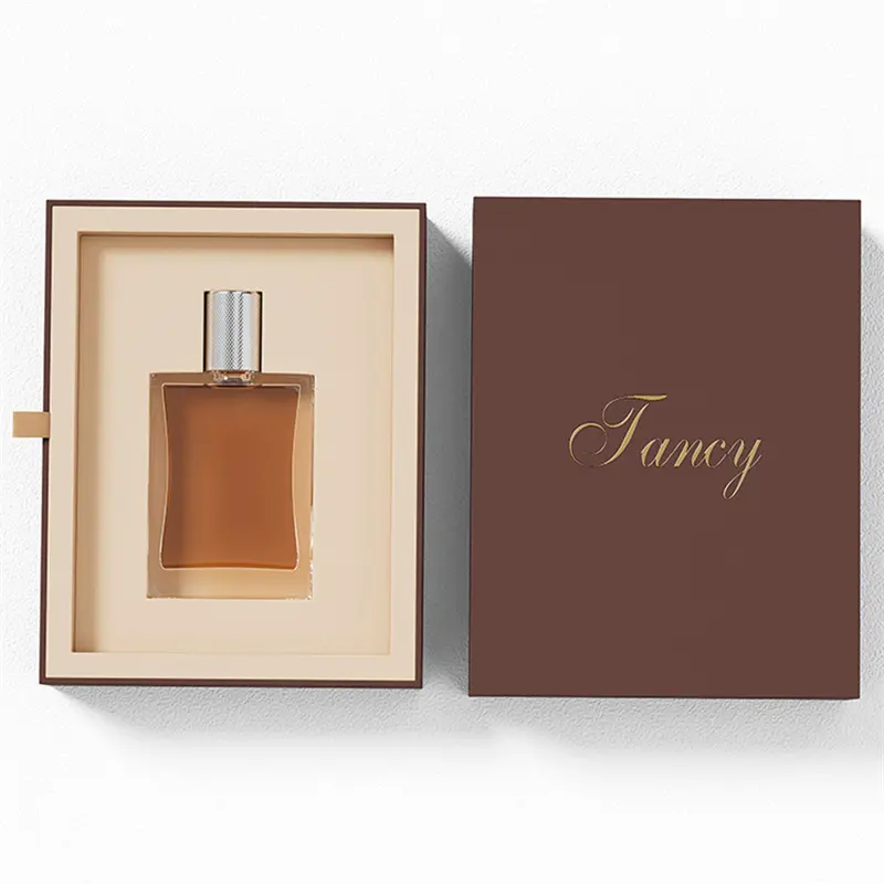 Custom Imprinted Pull-Out Perfume Gift Wrapping Boxes With Logo