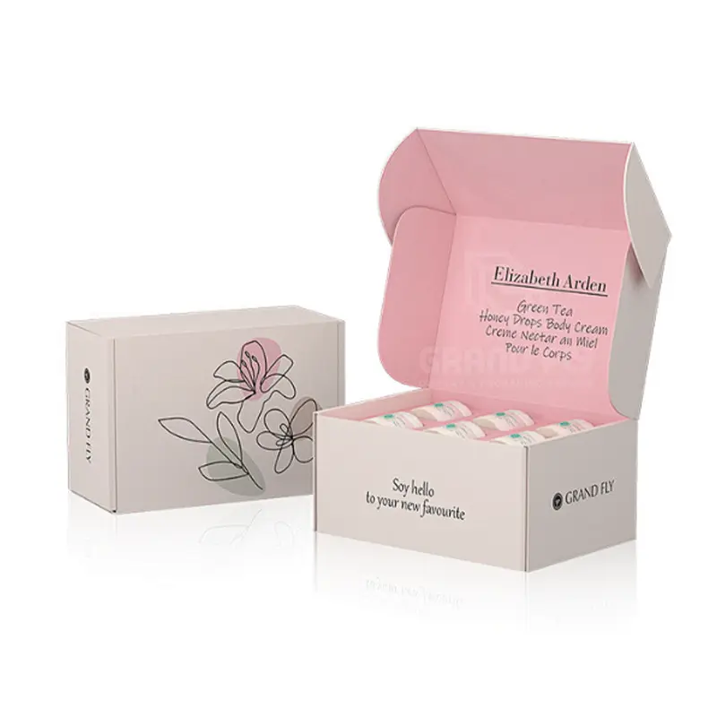 Custom Personalized Customized Double Sided Printed Folding Cardboard Postal Boxes Suppliers, Factory