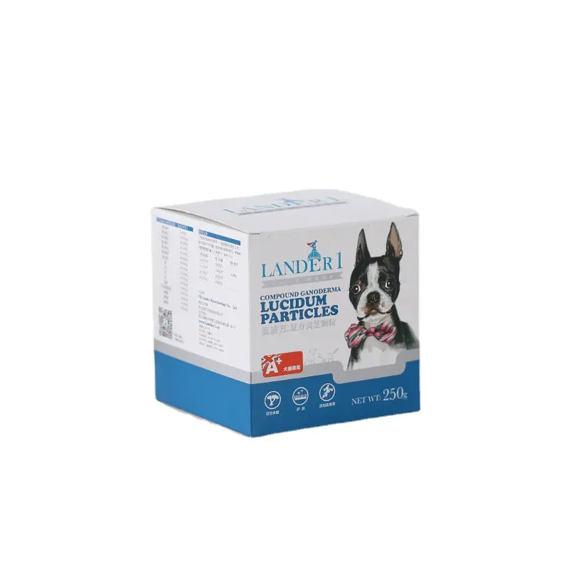 Custom Customized Folding Pet Medicine Printing Paper Box Supplier, Factory