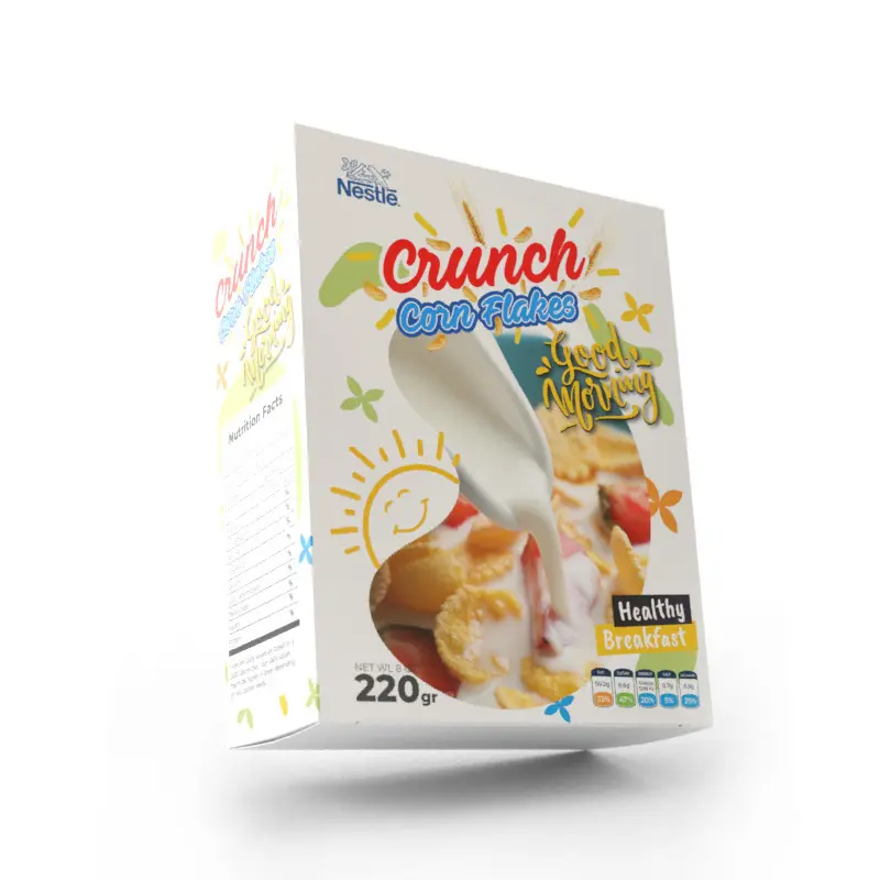 Custom Customized Pull-Out Food Empty Boxes For Packing Factory, Factories