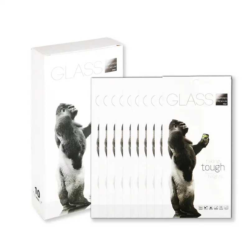 Custom Customized Hanging Hot Stamping Phone Screen Film Printed Cartons Suppliers, Factories