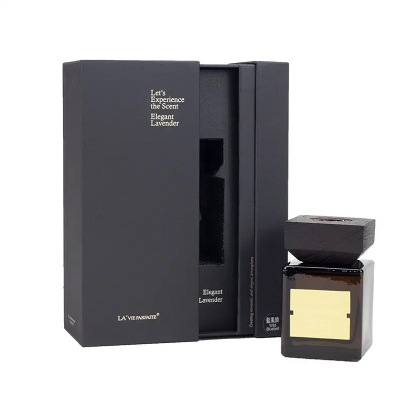 Custom Customized Hot Stamping Matte Perfume Side-Loading Pull-Out Gift Boxes Factory, Factories