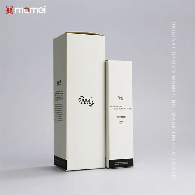 High-Quality Customized Folded Bottom Air Purification Product Paper Box Printing Supplier, Suppliers
