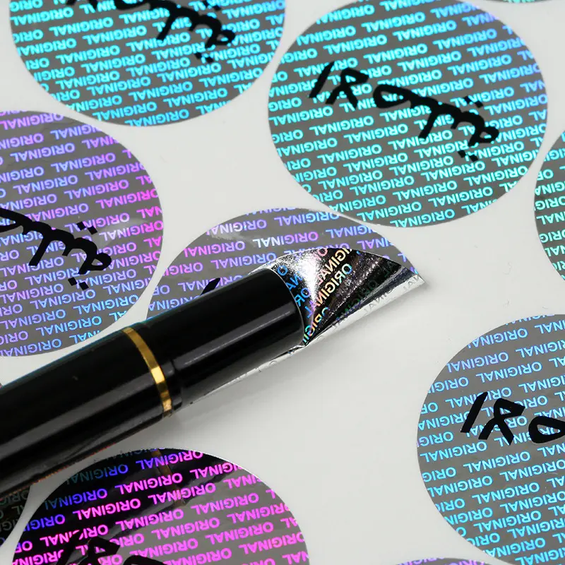 High-Quality Personalised Adhesive Labels Security Tamper Proof Sticker Suppliers, Factory