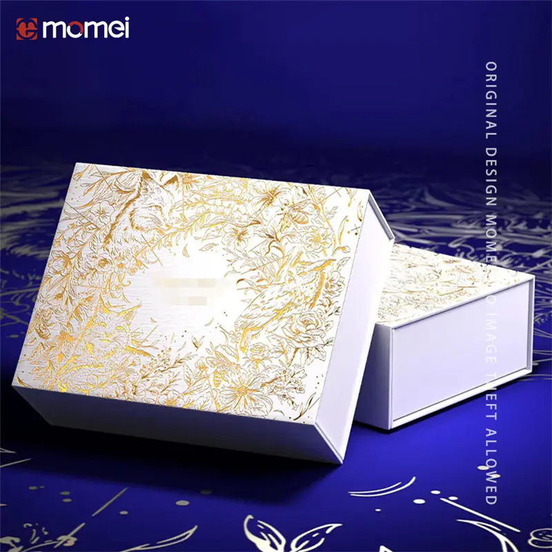 Custom Customized Specialty Paper Stamping Book Type Foldable Magnetic Box Factory, Factories