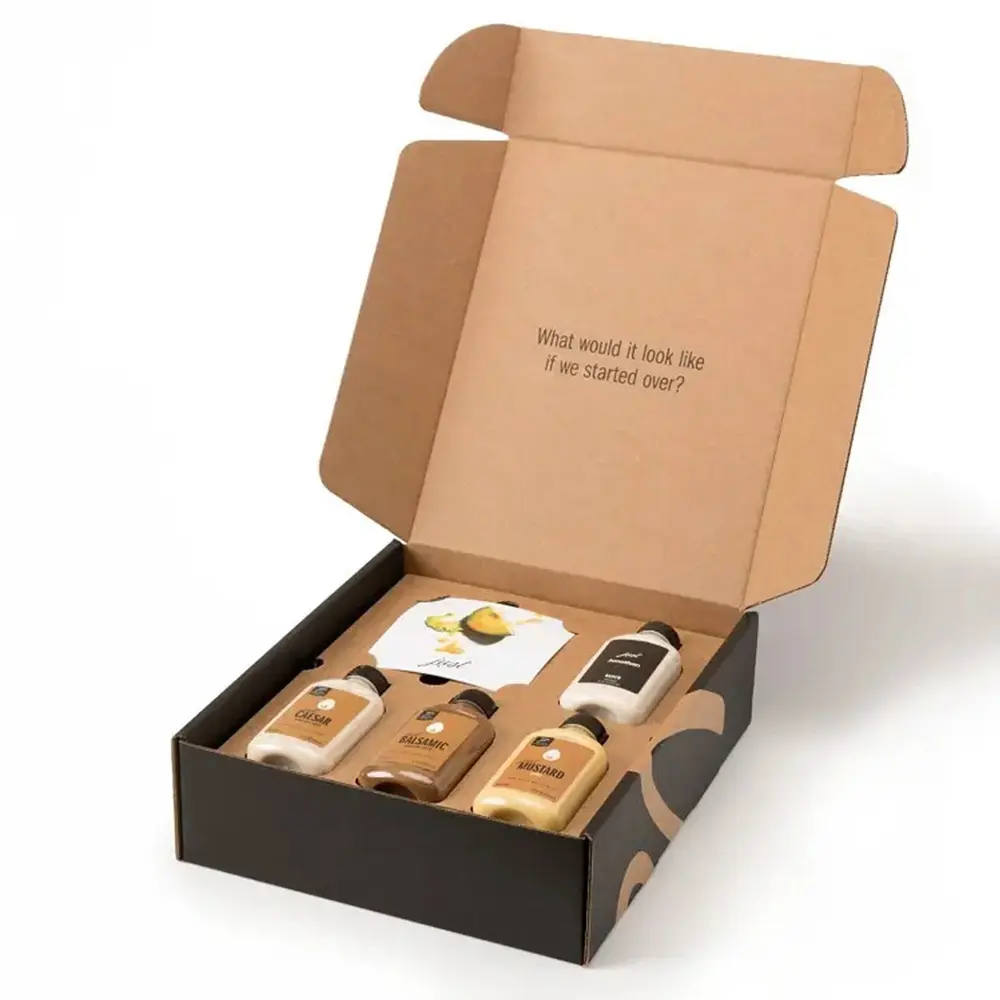 Custom Kraft Cards Paper Single Color Printed Corrugated Mailer Cardboard Soap Boxes For Packaging