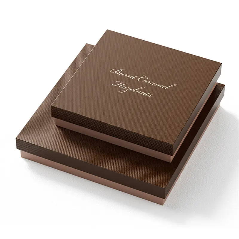 High-Quality Customized Square Foil Stamped Blister Inserts Rigid Chocolate Boxes Factories, Service