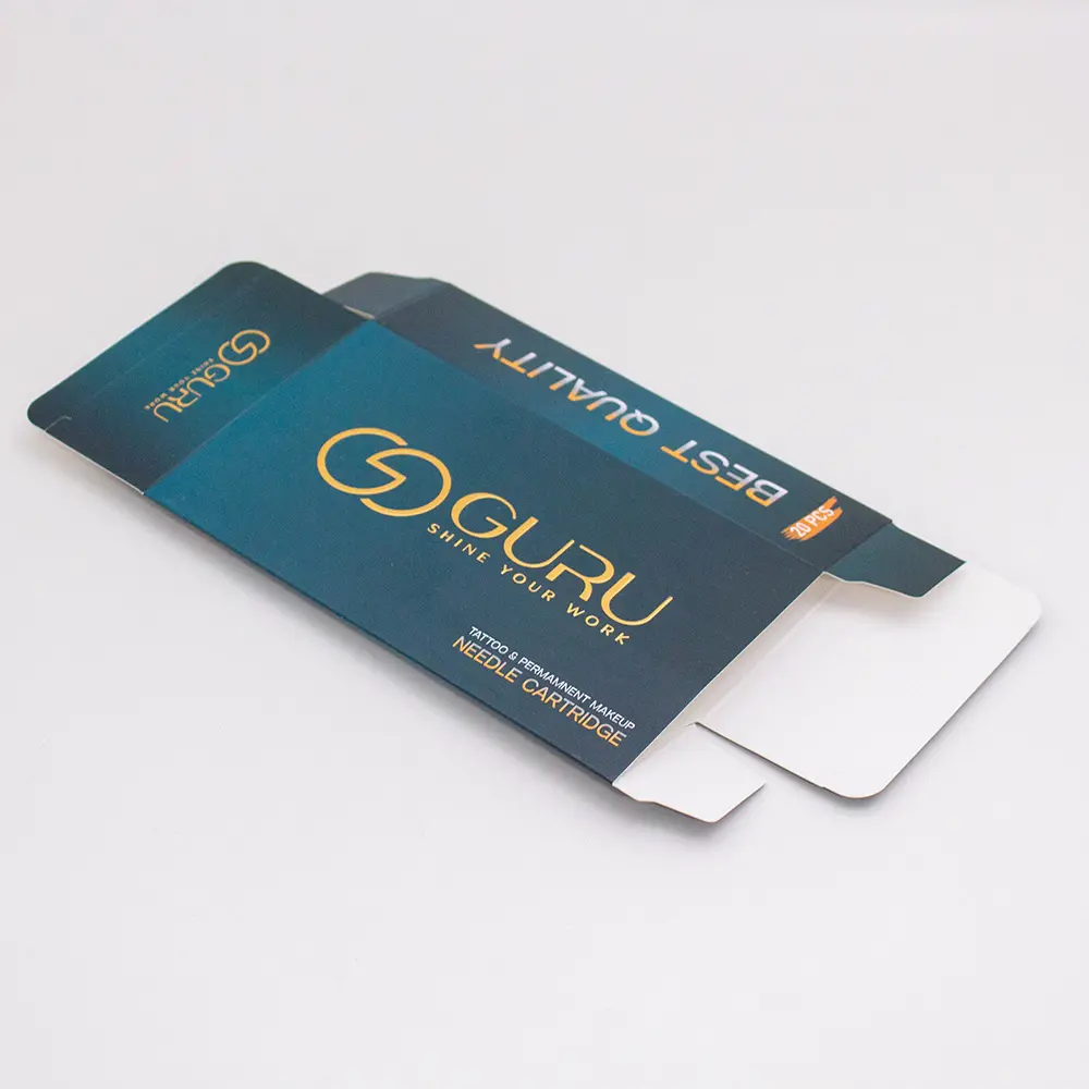 Custom Customized Double Insert Hot Stamping Paper Packaging Box Suppliers, Factory
