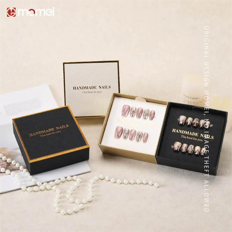 Custom Customized Stamping Craft Handmade Nail Art Printed Gift Boxes Factory, Service