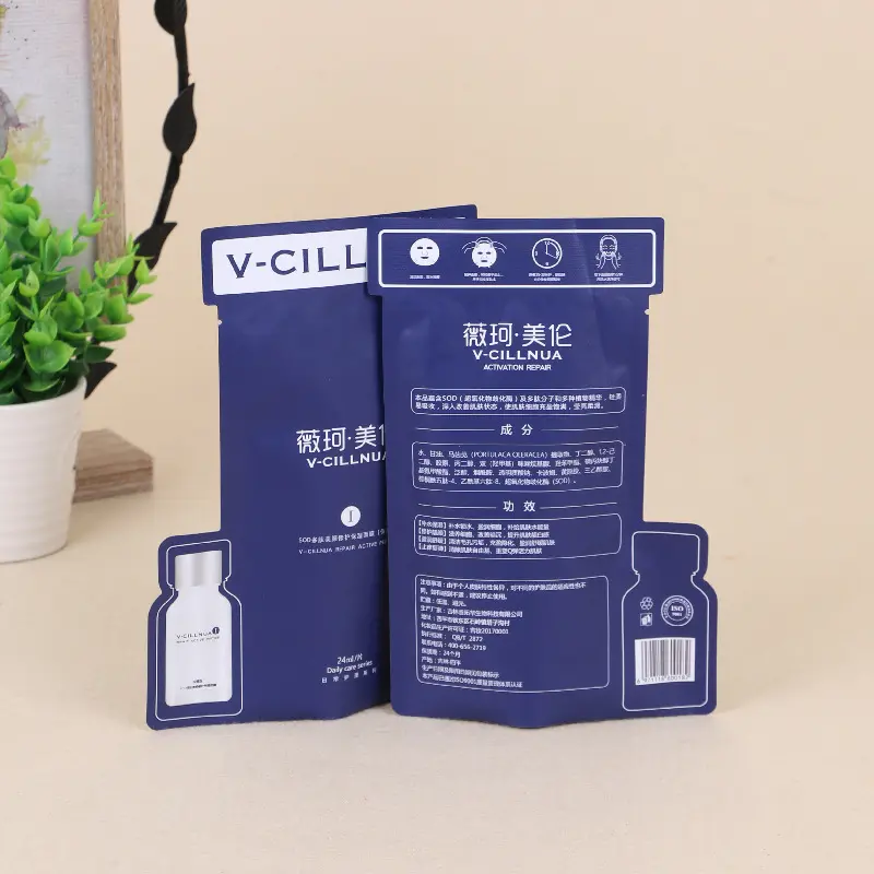 High-Quality Matte Aluminum Foil Pouches from China Suppliers | Factory for Vickers-Melon SOD Peptide Beauty Mask 24ml Supplier, Service