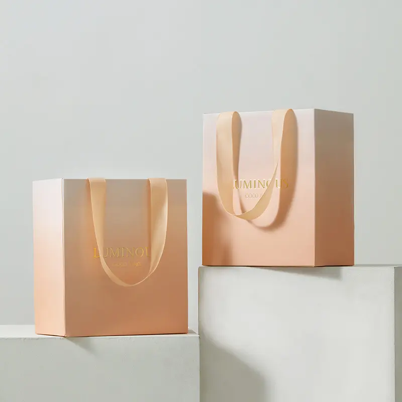 Custom Personalised Hot Stamping Paper Goodie Bags For Business Supplier, Suppliers