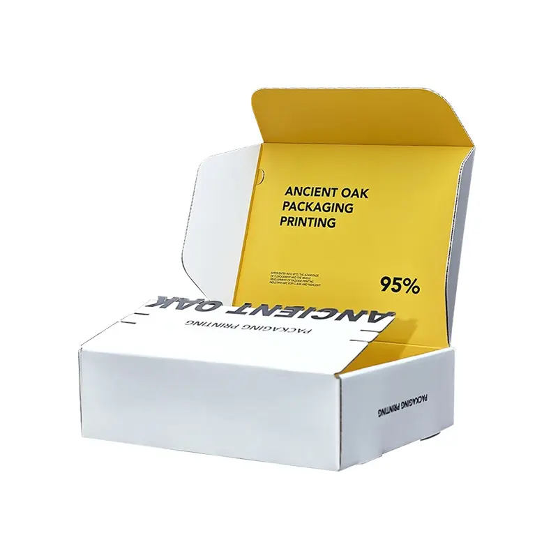 Custom Square Printed Corrugated Flat Mailer Gift Paper Boxes For Packing Supplier, Suppliers