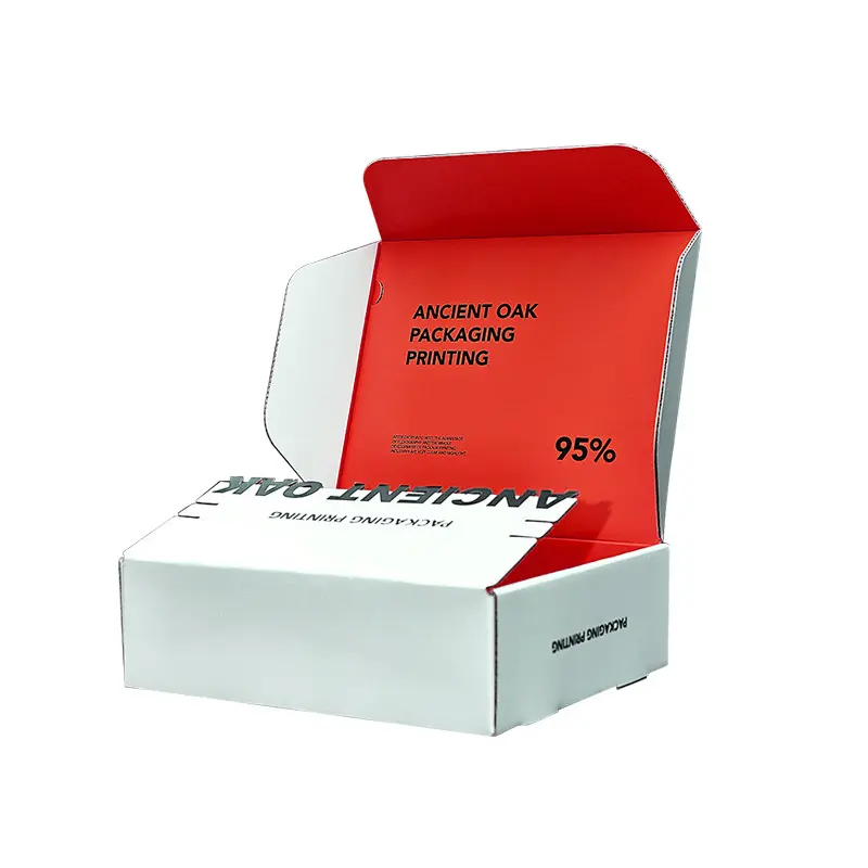 Custom Square Printed Corrugated Flat Mailer Gift Paper Boxes For Packing Supplier, Suppliers