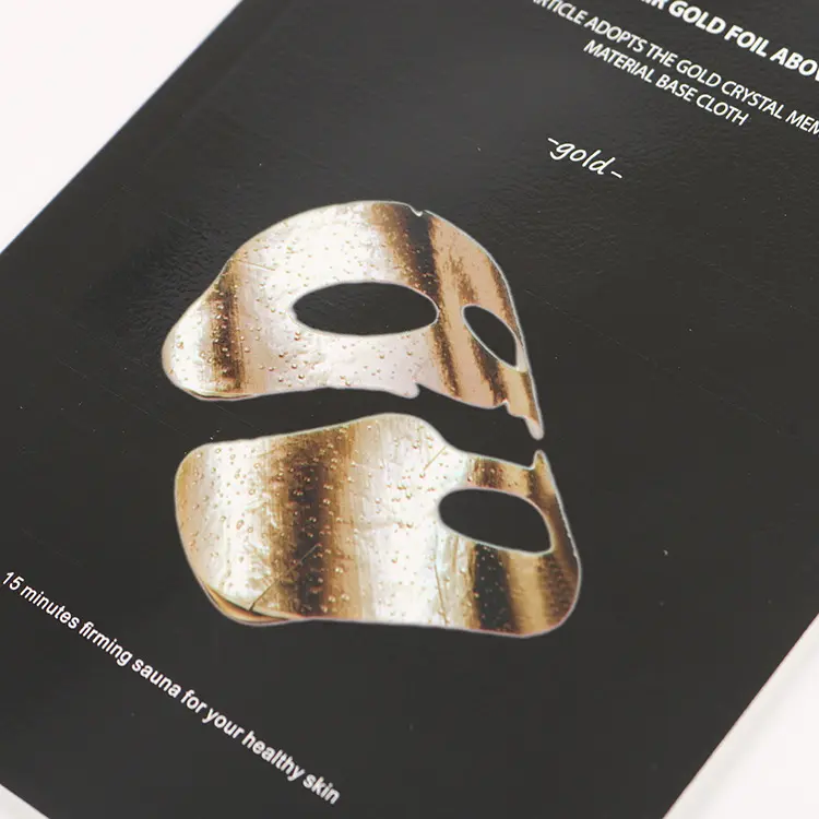 Custom Designed Face Masks Mylar Aluminium Foil Zip Lock Bag