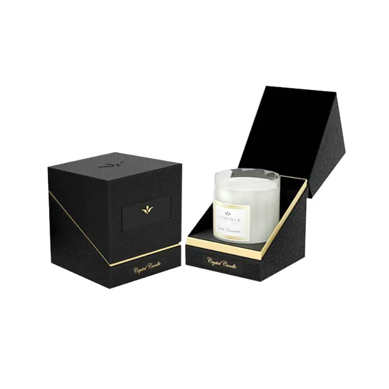 High-Quality Momei Custom Rigid Personalized Candle Boxes With Insert Supplier, Factories