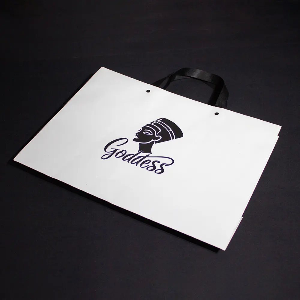 Custom Fancy Designer Waterproof Rivets Paper Present Wrapping Bags Supplier, Service