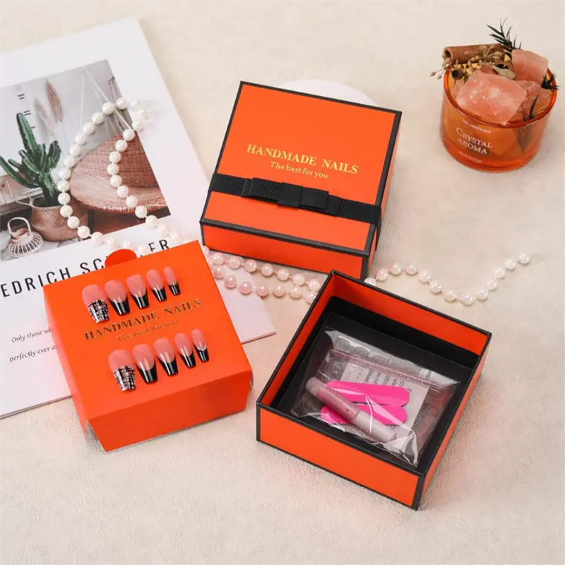 Custom Customized Stamping Craft Handmade Nail Art Printed Gift Boxes Factory, Service