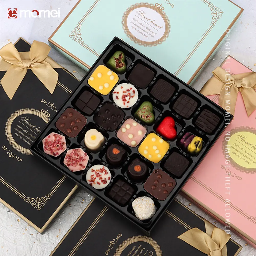 Custom Personalised Customized Premium Empty Chocolate Boxes Gift Packaging With Inserts Suppliers, Factories