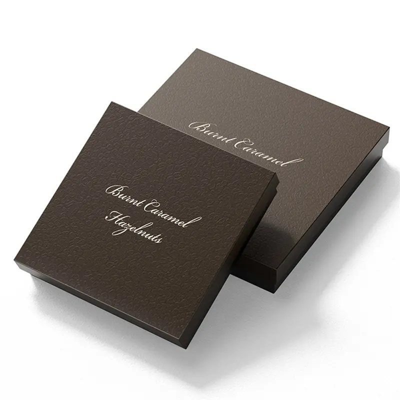 High-Quality Customized Square Foil Stamped Blister Inserts Rigid Chocolate Boxes Factories, Service