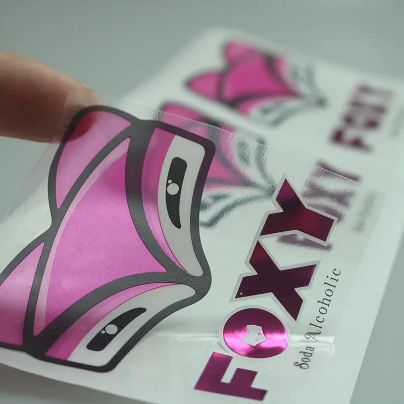 High-Quality Momei Customized Design Personalised Sticker Vinyl Transparent Supplier, Service