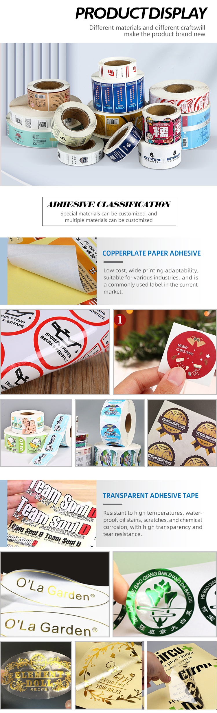 Waterproof Labels 01