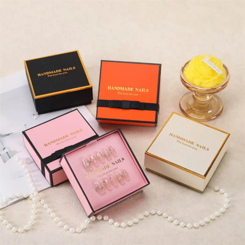 Custom Customized Stamping Craft Handmade Nail Art Printed Gift Boxes Factory, Service