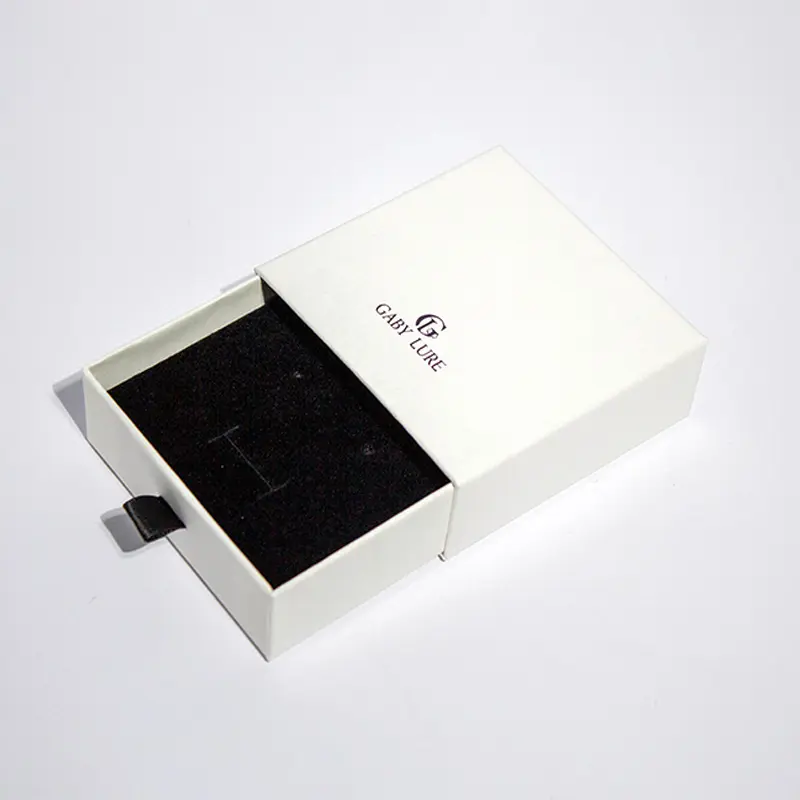 Custom Small Business Cardboard Sliding Drawer Earring Jewellery Shipping Boxes With Logo
