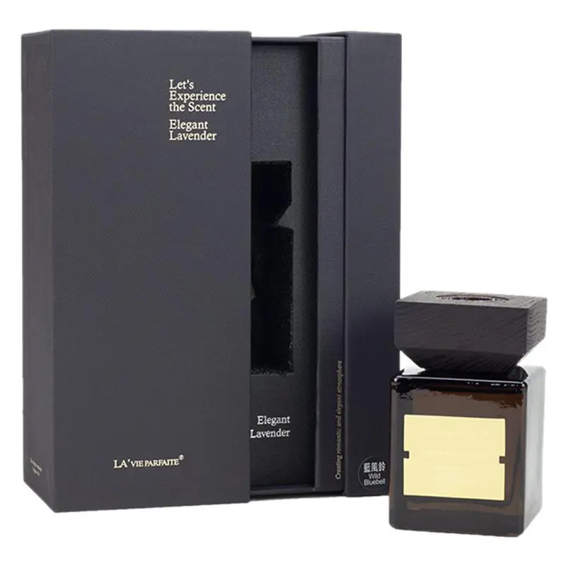 Custom Customized Hot Stamping Matte Perfume Side-Loading Pull-Out Gift Boxes Factory, Factories
