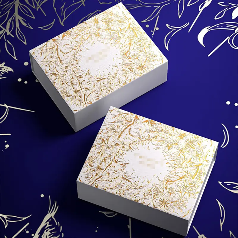 Custom Customized Specialty Paper Stamping Book Type Foldable Magnetic Box Factory, Factories