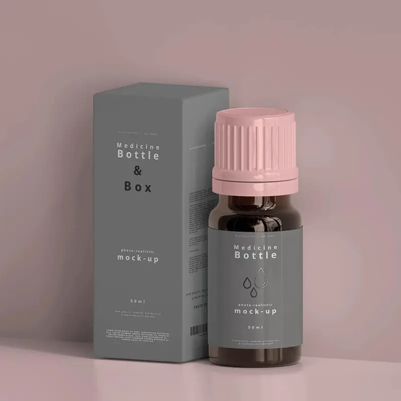 High-Quality Serum Double Sided Color Printing Packaging Boxes Small Factory, Factories