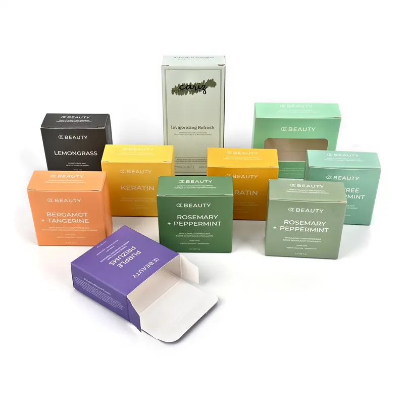 Custom Printed Colored Beauty Folded Packaging Boxes