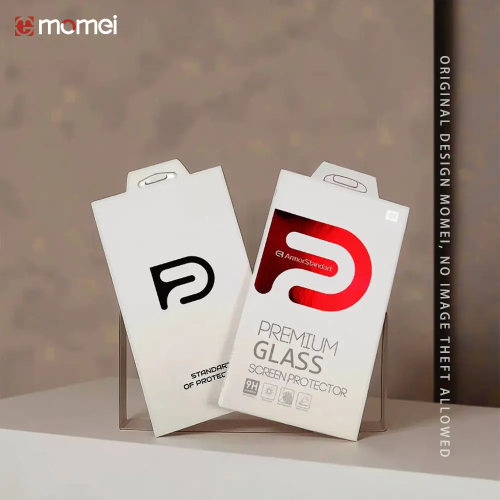 Custom Customized Hanging Hot Stamping Phone Screen Film Printed Cartons Suppliers, Factories