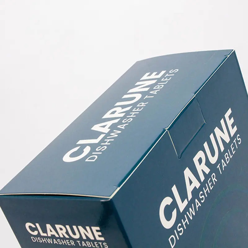 Custom Really Useful Collapsible Wrapping Dishwashing Tablets Paper Box Packaging