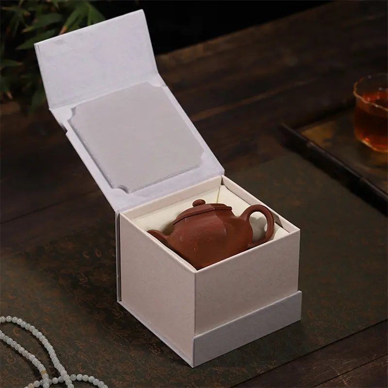 Custom Customized Book Type Rigid Magnetic Cardboard Gift Boxes Square With Inner Support Supplier, Factory
