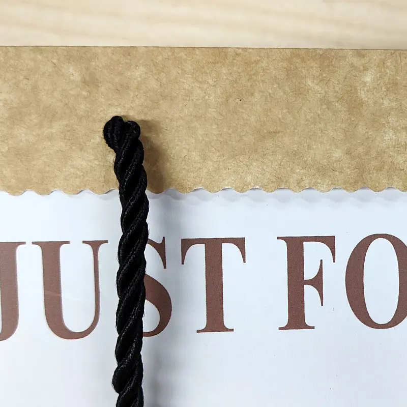 High-Quality Customized Eco Friendly Printed Small Paper Rope Handle Bags For Sweets Factory, Service