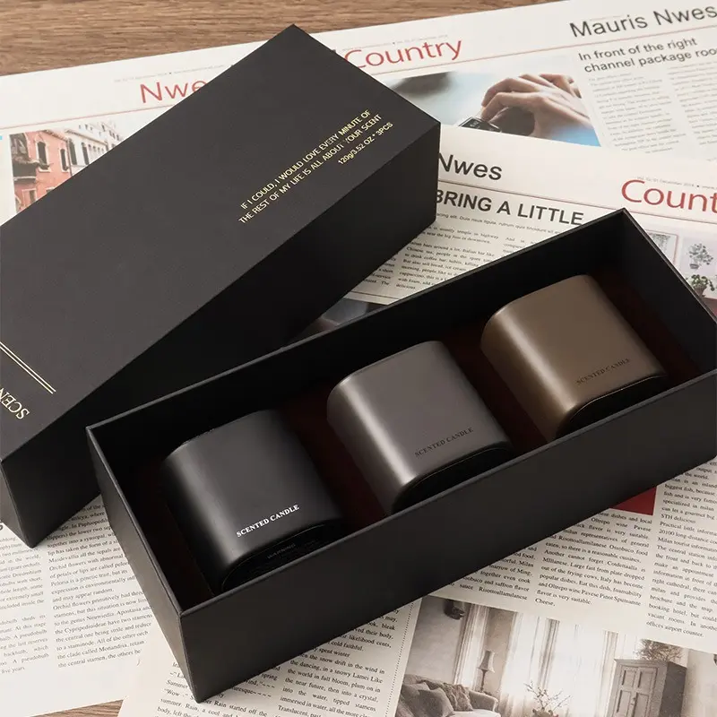 High-Quality Momei Custom Rigid Personalized Candle Boxes With Insert Supplier, Factories