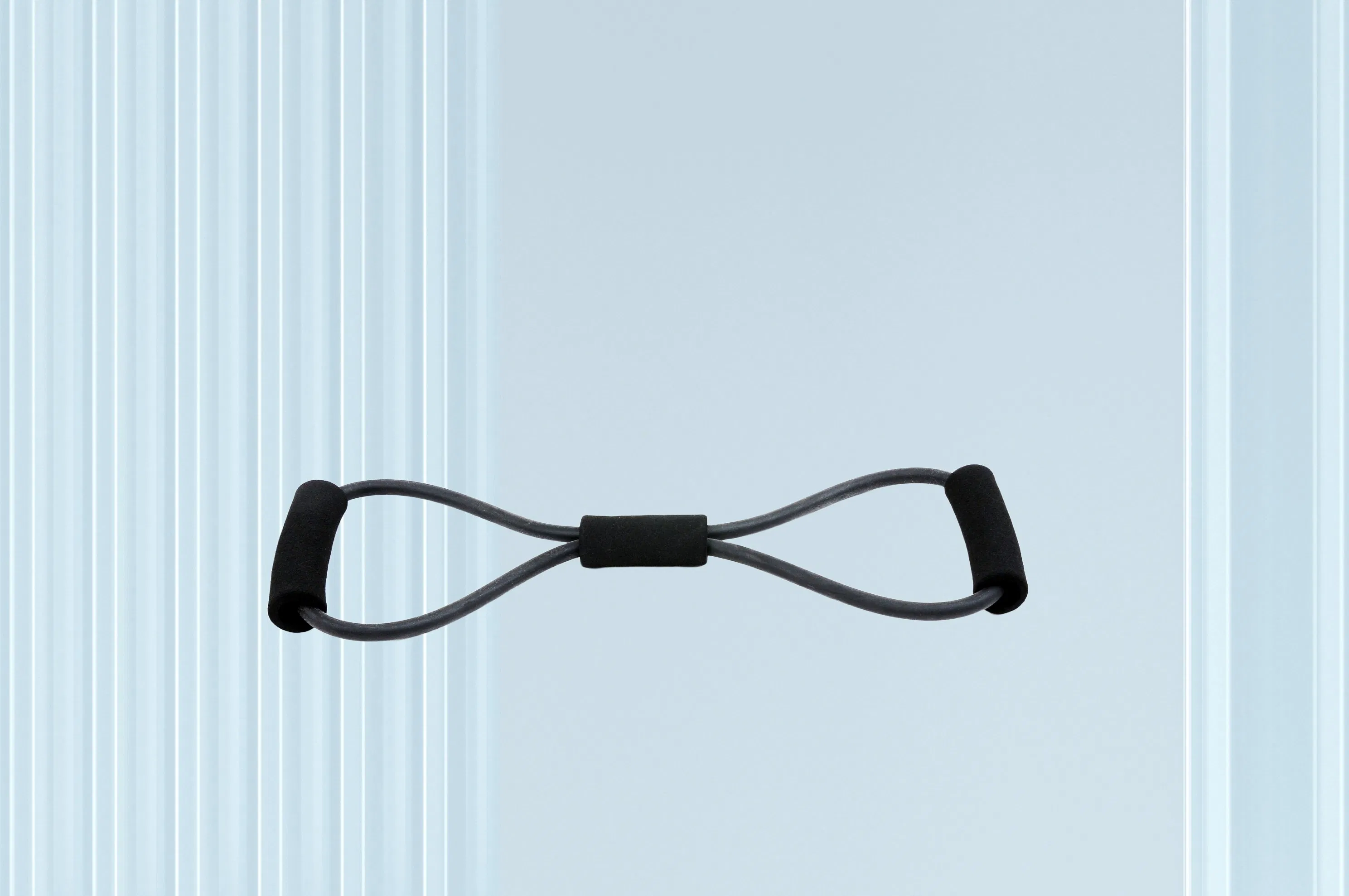 Figure Eight Resistance Band with Foam Padding on Both Ends