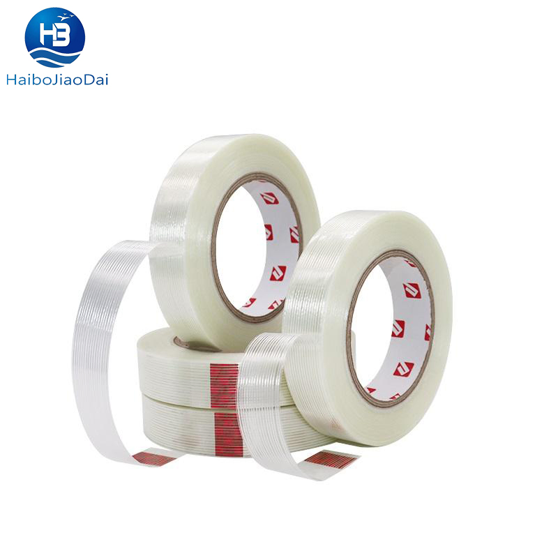 15 Years Factory Supply Reinforced Filament Packing Tape Transparen Strapping Fiberglass Fiber Tapes for Shipping and Heavy Duty Packing