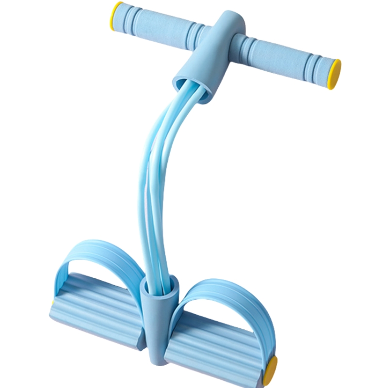 Indoor Fitness Resistance Bands Elastic Sit up Ankle Pull Rope Gym Workout