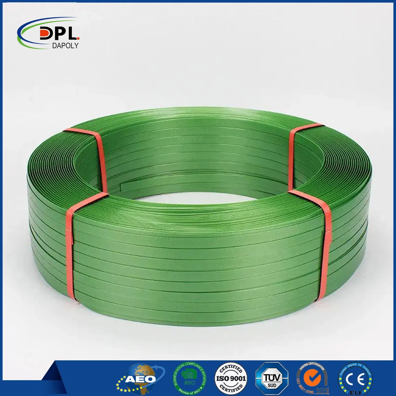 Pet Strapping Band Green Heavy Duty Strapping Roll Tape for Carton Pet Strap Sell Well