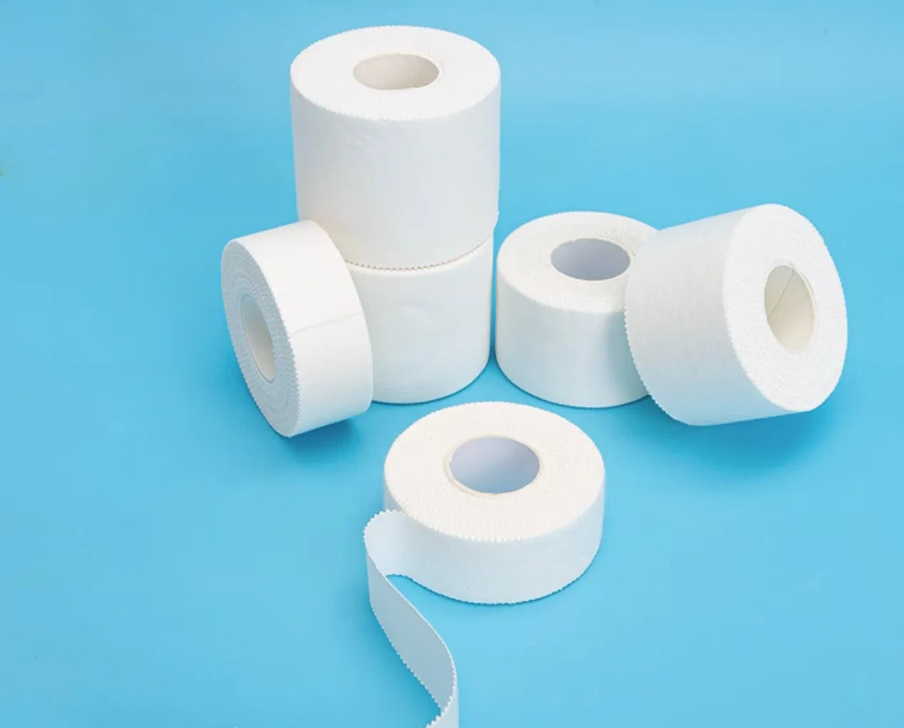 Colored Cotton Breathable Cotton Strapping Rigid Athletic Tape Sports Tape Compression Wrap Taping 3.8cmx9.14m/1.5"X10yards