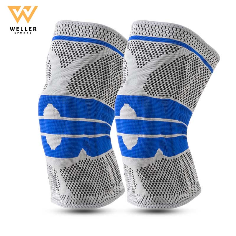Stabilizing Knee Brace with Silicone No Slip Technology Knee Sleeve Support Pain Recovery