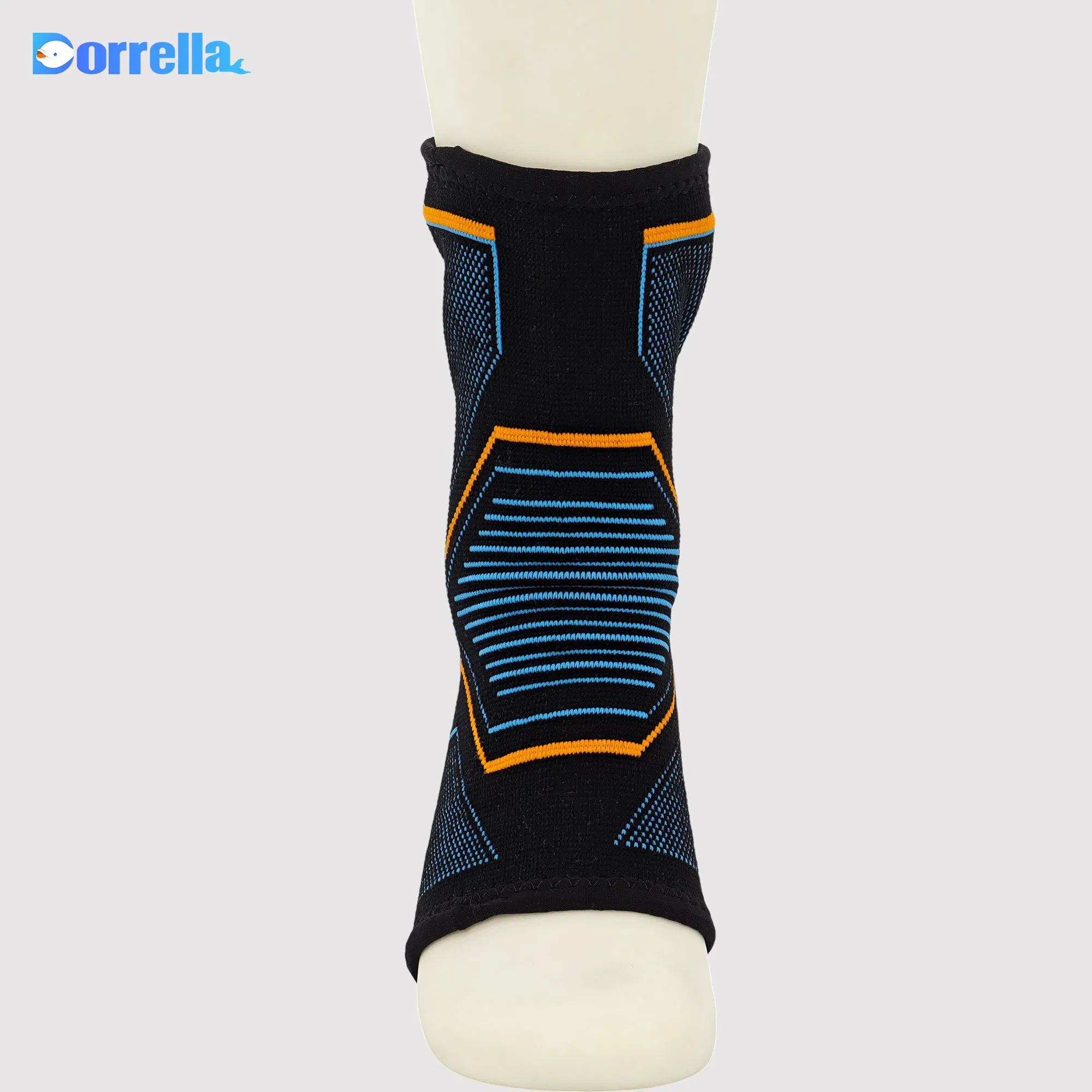 Adjustable Compression Foot Sleeve Sport Safety Protection Nylon Ankle Support Bandage Basketball Running Ankle Support Wrap