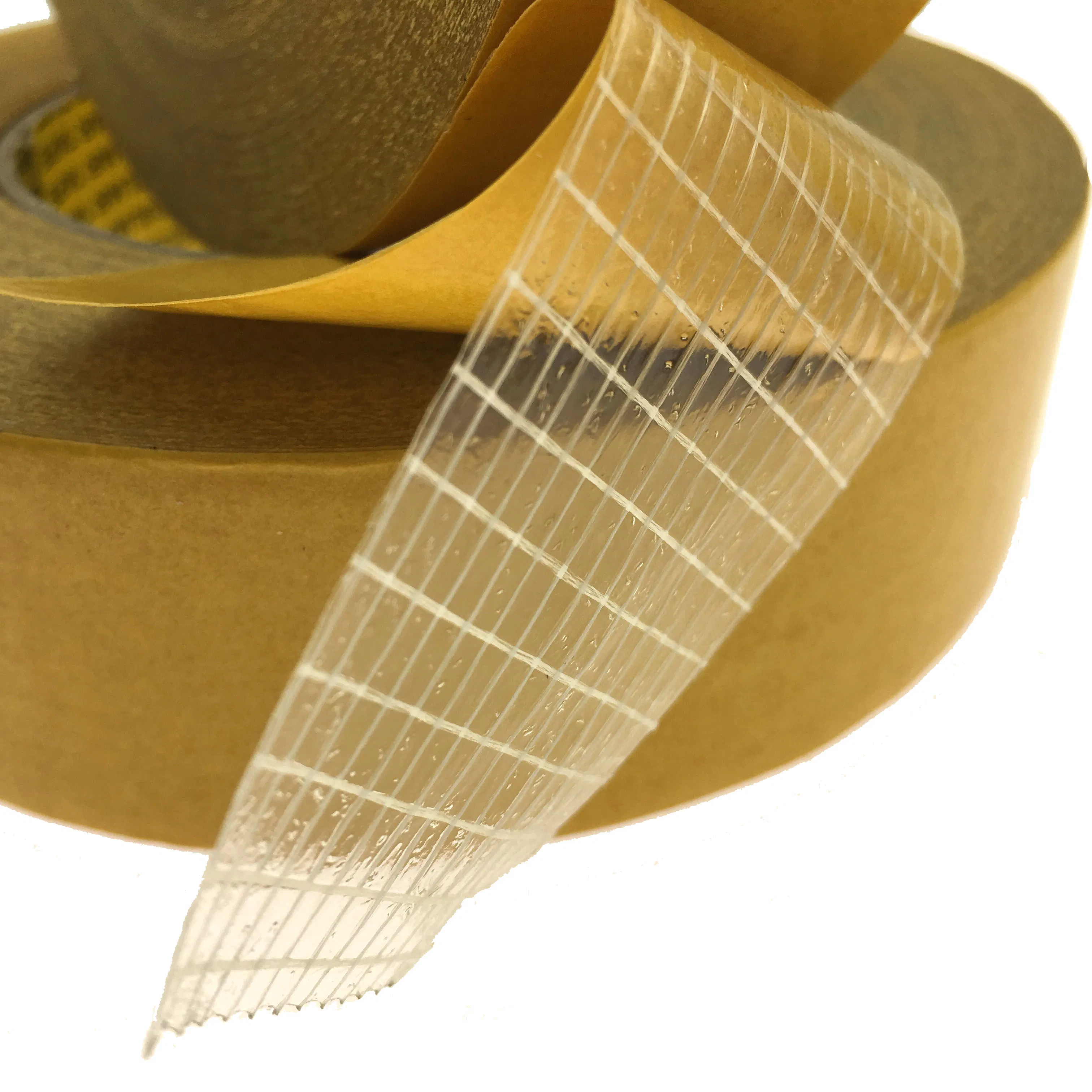 Strong Adhesive Double Sided Fiberglass Reinforced Filament Strapping Tape for Heavy Duty