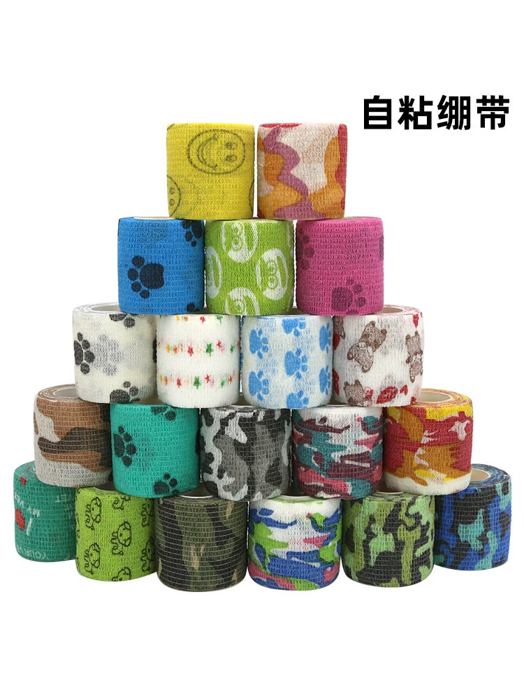 Medical Non Woven Self Adhesive Pet Bandage/Cohesive Bandage/Elastic Bandage for Animal