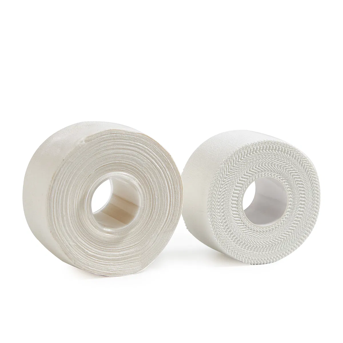 White, Easy Tear Sports Tape for Ankle, Latex-Free Adhesive, Strong Support, Athletic Training Tape Roll